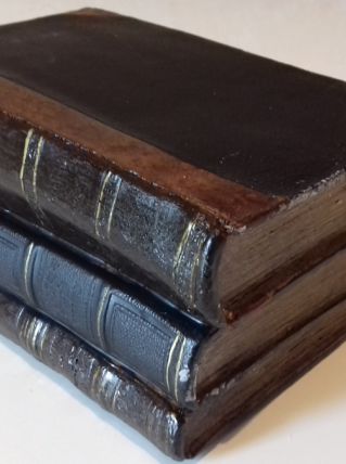 Bloc de livres en résine