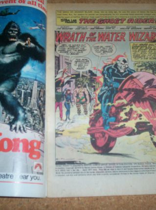 RARE BD GHOST RIDER NO 23 DE 1977 EDITION U.S.A.