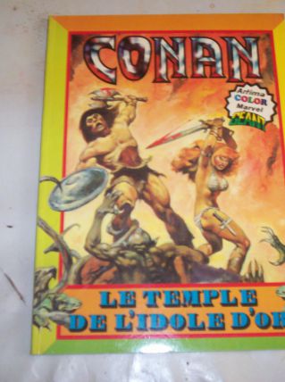 BD CONAN LE TEMPLE DE L'IDOLE D'OR de 1980