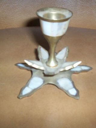 PETIT BOUGEOIR ETOILES LAITON ET NACRE 