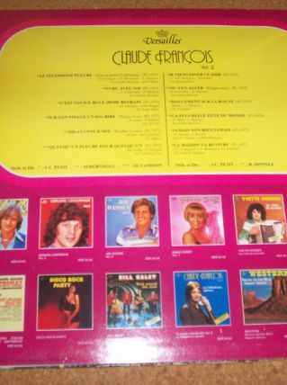 DISQUE 33 TOURS LE TELEPHONE PLEURE CLAUDE FRANCOIS 