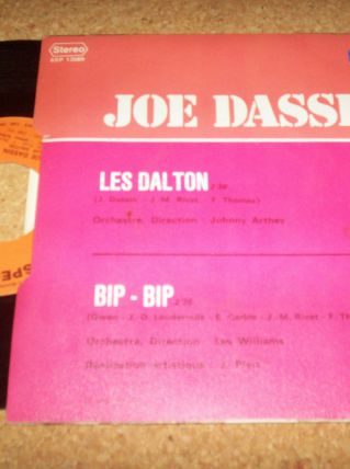 DISQUE 45 TOURS PUBLICITAIRE DE JOE DASSIN 
