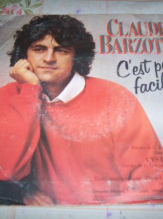 disque 45 tours claude barzotti 
