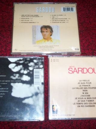 LOT 3 CD michel Sardou 