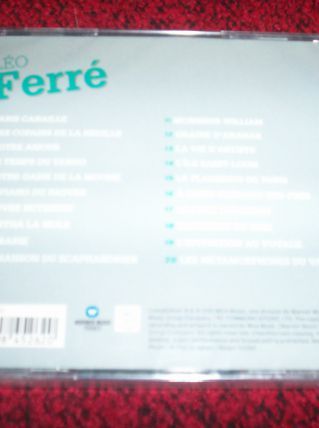 CD LEO FERRE 20 TITRES NEUF 