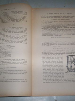 LA PETITE ILLUSTRATION la grande fable de jean de la fontaine de 1936