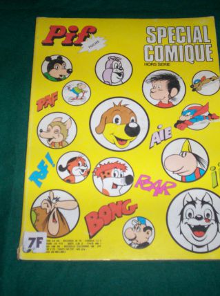 BD PIF SPECIAL COMIQUE 98 pages de 1980 