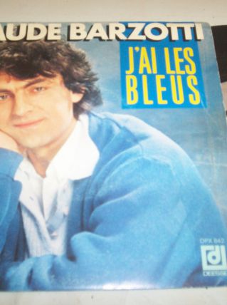 DISQUE 45 TOURS 2 TITRES CLAUDE BARZOTTI 
