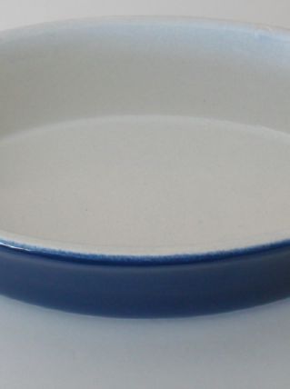 Plat ovale en grés 18 cm  