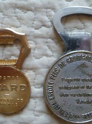 lot de 2 décapsuleurs vintages