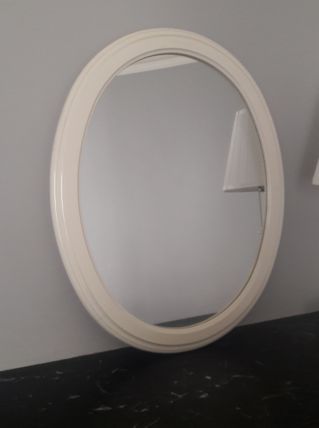 Miroir ovale 
