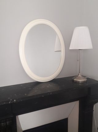 Miroir ovale 