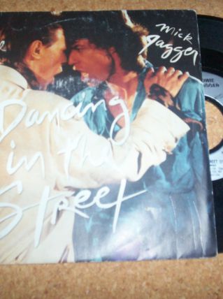 DISQUE 45 tours duo david bowie et mike jagger 