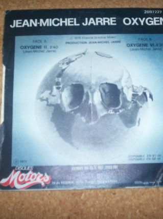 DISQUE 45 tours jean michel jarre oxygene