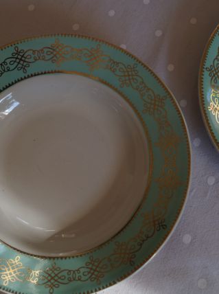 10 assiettes creuses années 40