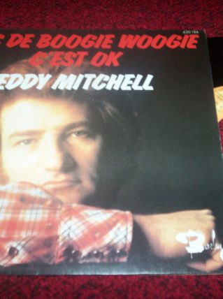 disque 45 tours eddy mitchell pas de boogie woogie