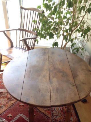 TABLE BOIS RONDE