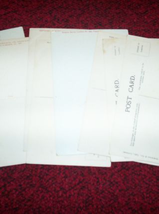 8 CPA anglaises en très bon état  