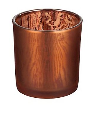 Photophores "Nervures" S - Rouille