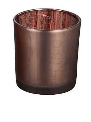 Photophores "Nervures" S - Chocolat