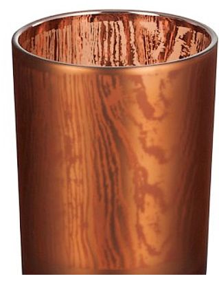 Photophores "Nervures" M - Rouille