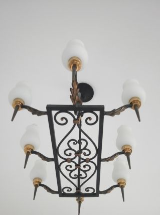 Lustre fer forgé