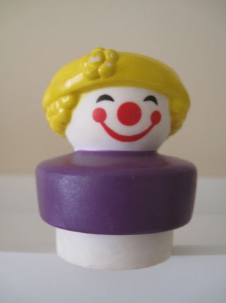 3 Little People Chunky  Fisher Price vintage