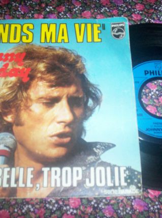 45 tours 2 titres johnny hallyday prends ma vie 