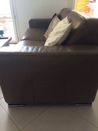 Canapé cuir 3 places