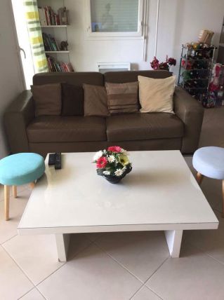 Canapé cuir 3 places