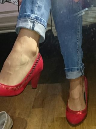 Escarpins rouge style Dorothy