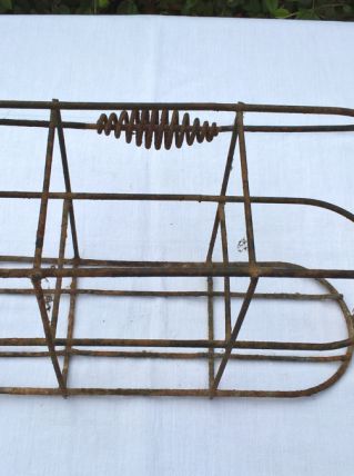 Porte 3 bouteilles, en fer