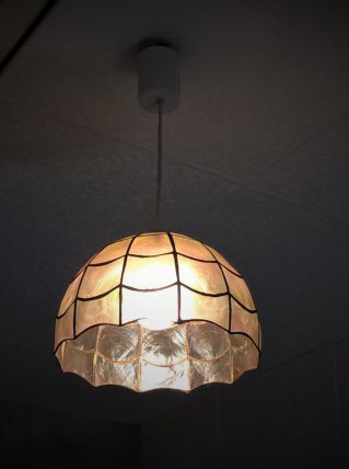 Suspension style Tiffany, nacre 