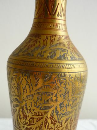 Vase en laiton