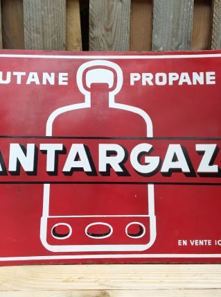 Plaque émaillée ANTARGAZ 