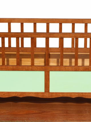 Lit enfant en chêne, vintage années 50