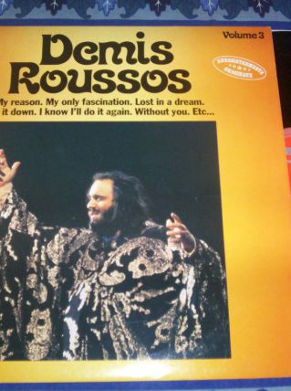 DISQUE 33 TOURS DEMIS ROUSSOS superbe état 