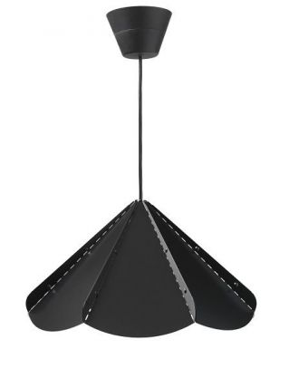 Suspension rosace noir