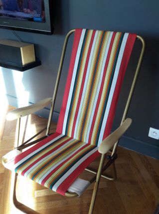 Fauteuil pliant LAFUMA vintage 60'