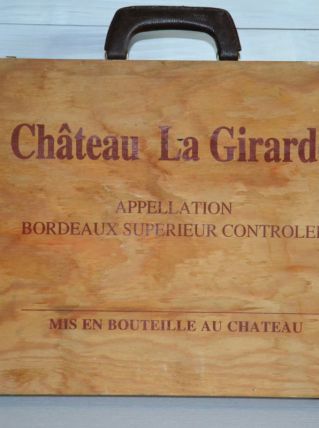 Valise en bois 