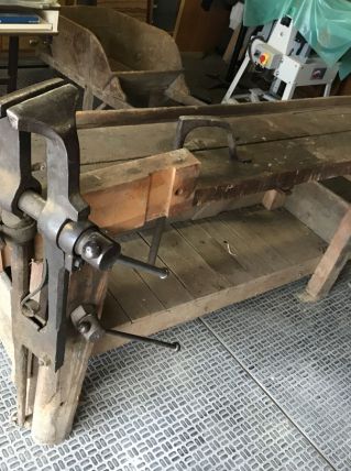 Établi de menuisier années 30