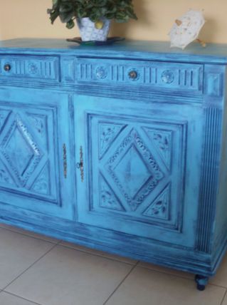 buffet relooké patine