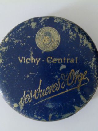 Boite Vichy Central "ses sucres d'orge"