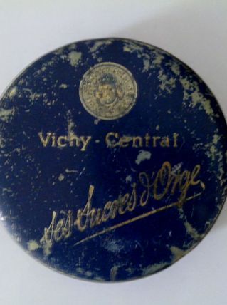 Boite Vichy Central "ses sucres d'orge"