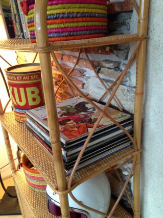 Étagère en rotin Vannerie Des 3 Moulins 