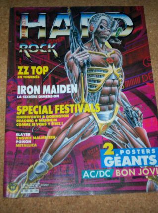 REVUE HARD ROCK NO 26  de 86 + POSTER GEANT AC/DC 