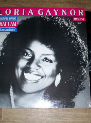 MAXI 45 TOURS GLORIA GAYNOR theme film 