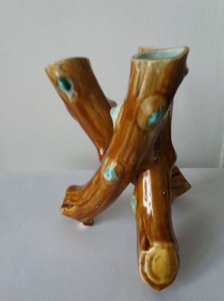 vase soliflore barbotine