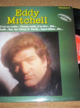 DISQUE 33 TOURS impact EDDY MITCHELL 