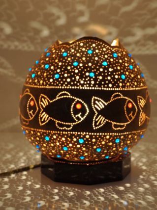 Lampe Calebasse